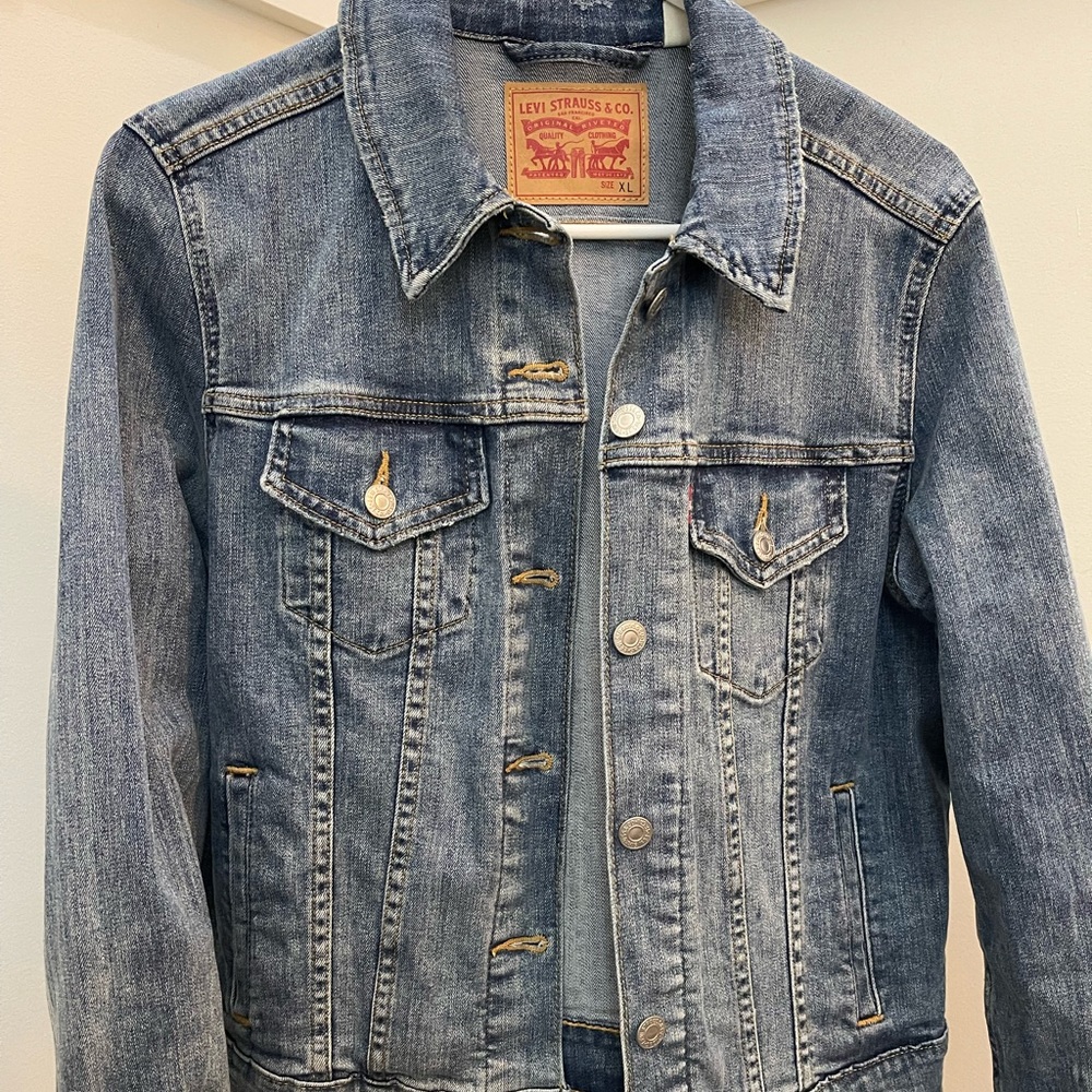 Used twice Levis Denim jacket